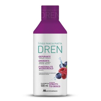 PANCIA PIATTA - DREN - FRUTTI DI BOSCO - 500 ML
