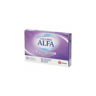 Collirio Alfa Decongestionante - 10 flaconcini monodose - 0,8 mg/ml