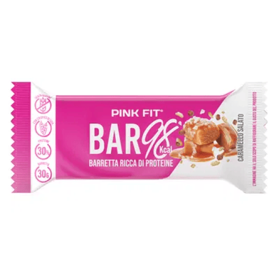 Pink Fit - Bar 98 Kcal - Caramello Salato