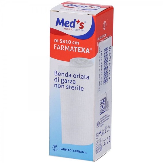 Med's - Farmatexa - Benda Orlata - 10 cm x 5 m
