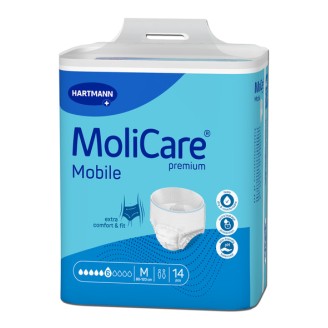 Molicare - Mutandina Pull Up - 6 Gocce - Taglia M - 14 pezzi