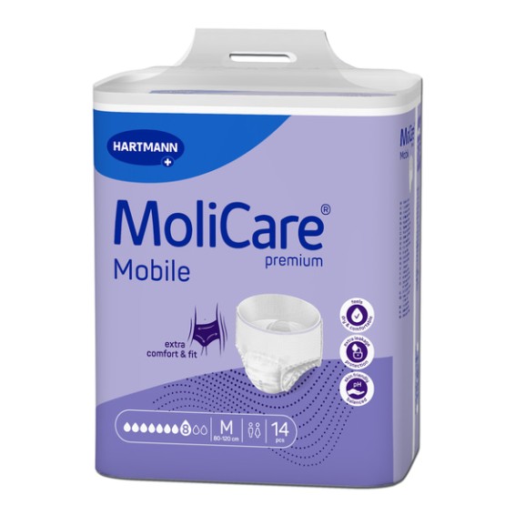 Molicare - Mutandina Pull Up - 8 Gocce - Taglia M - 14 pezzi Molicare - Mutandina Pull Up - 8 Gocce - Taglia M - 14 pezzi