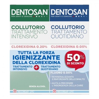 Dentosan - Collutorio Bipack - Clorexidina 0,2%+0,05%