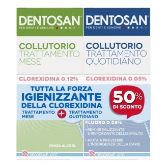 Dentosan - Collutorio Bipack - Clorexidina 0,12%+0,05%