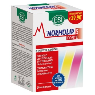 Esi - Normolip 5 Forte - 60 Compresse