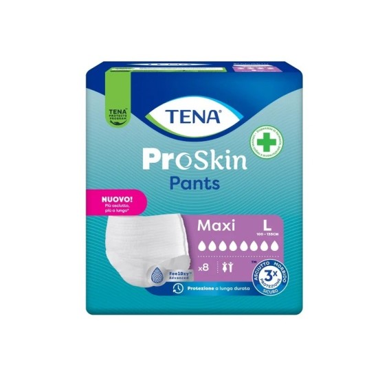 TENA Pants - Maxi L - 8 Pezzi