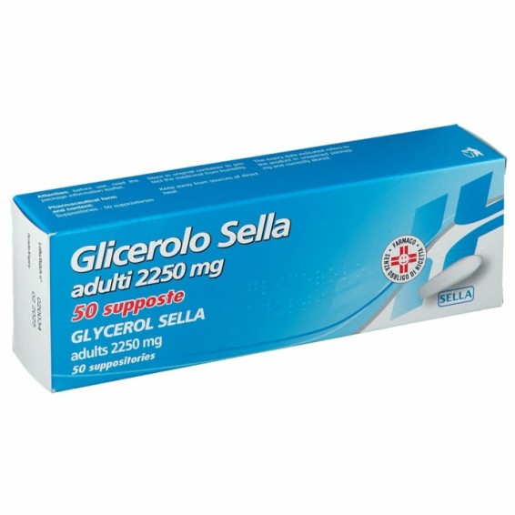 GLICEROLO 50 Supp.2250mg SELLA