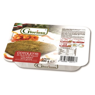 Cotoletta C/spinaci Surgelata