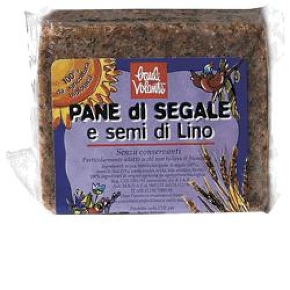 PANE INTEGR SEGALE LINO 500G PANE INTEGR SEGALE LINO 500G