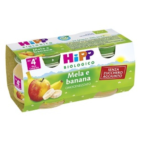 HIPP Bio Mer.Fr.Mela/Ban.4x100