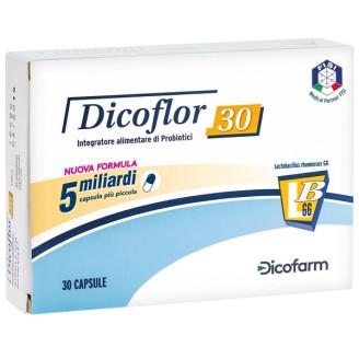 DICOFLOR-30 Ferm.Latt.30 Cps