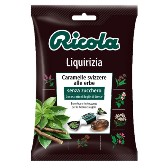 Ricola Liquirizia S/zucch 70g