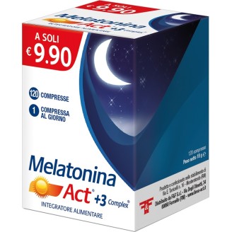 MELATONINA ACT+3 Cpx 120 Cpr