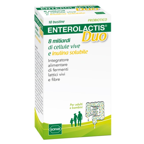 ENTEROLACTIS DUO 10 Bust.