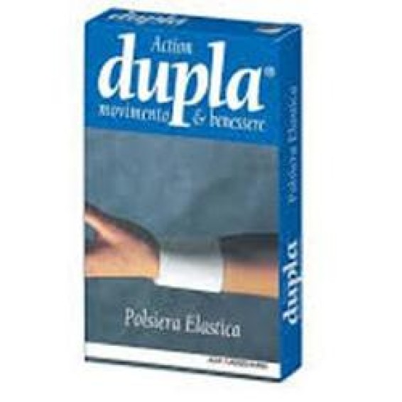 DUPLA Polsiera Elast.Bianca L