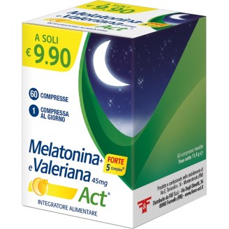 MELATONINA ACT+FT 5+VAL.60 Cpr