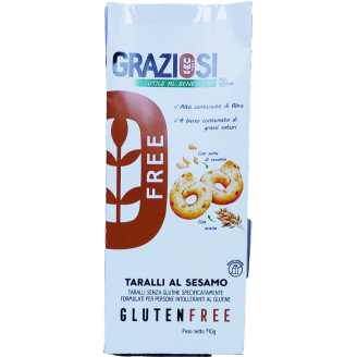 GRAZIOSI Taralli Sesamo 140g