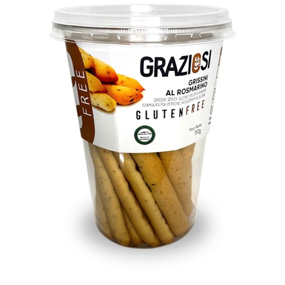 GRAZIOSI Grissini Rosm.150g