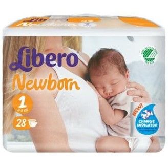 Libero Newborn Pann 1 28pz