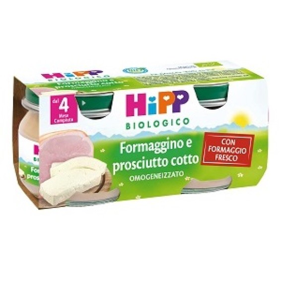 HIPP Bio Formagg.P/Cotto 2x80g