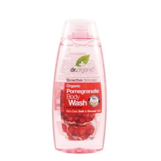 DR ORGANIC POMEGR BODY WASH