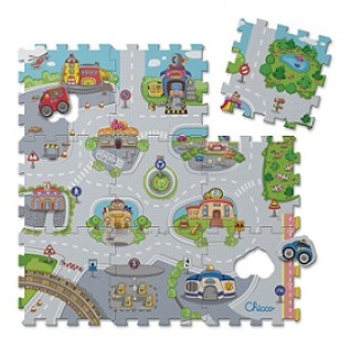 Ch Toy Puzzle Mat City