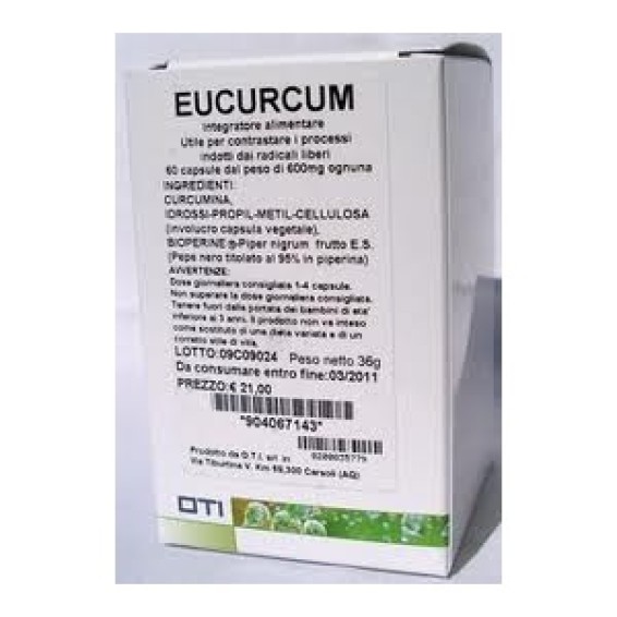 EUCURCUM 60 Cps 400mg OTI