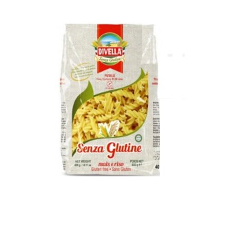 DIVELLA Fusilli S/G 400g