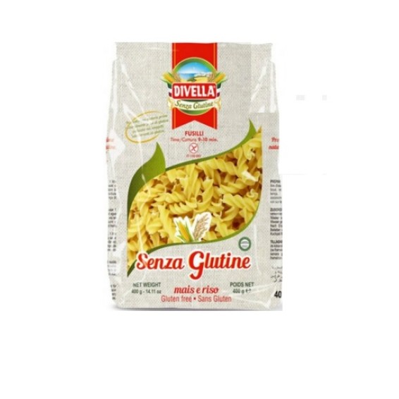 DIVELLA Fusilli S/G 400g