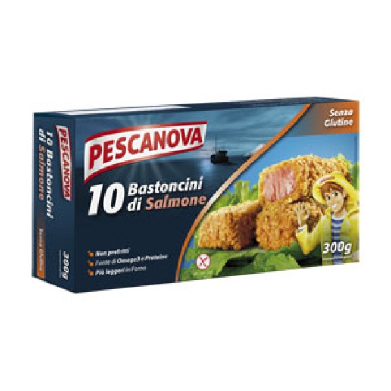 Pescanova 10 Bastoncini Salmon