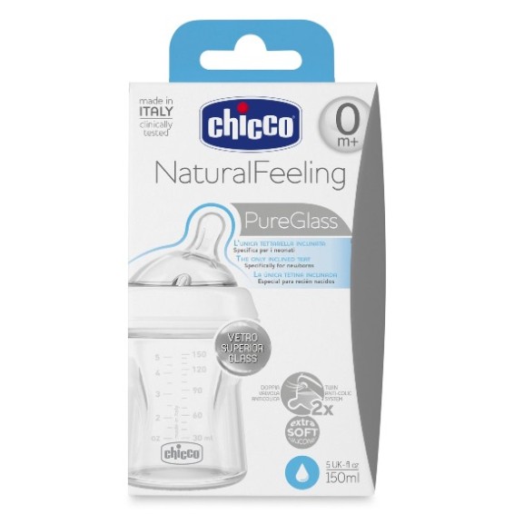 Ch Bib Nat-feel Vtr 0m+ 150ml