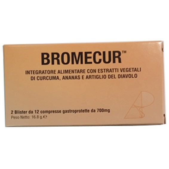 BROMECUR*INT 24CPR 700MG