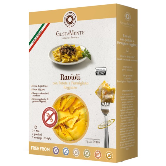 GUSTAMENTE Ravioli Pat/Parm.