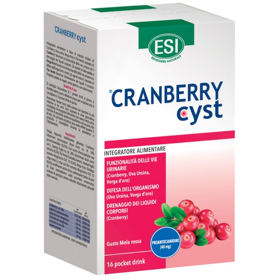 CRANBERRY CYST Pock.16 Bst.ESI