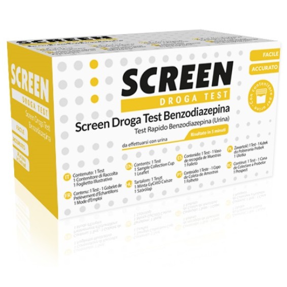 SCREEN DROGA TEST BENZODIAZEP