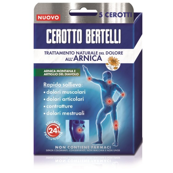 BERTELLI CEROTTO ARNICA 5PZ