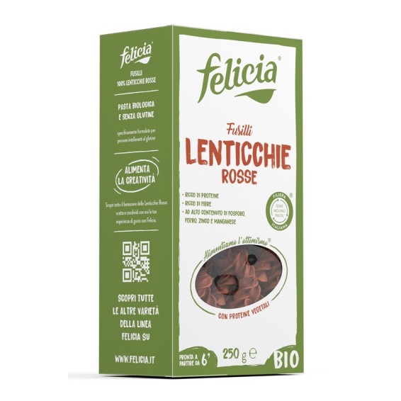 FELICIA Bio Fusilli Lenticchie