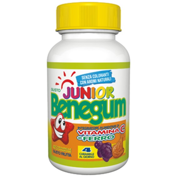 Benegum J Vit C/ferro 40caram