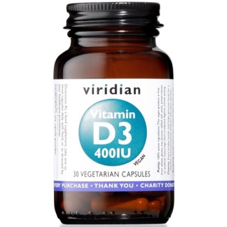 VIRIDIAN Vit.D3  400UI 30Cps