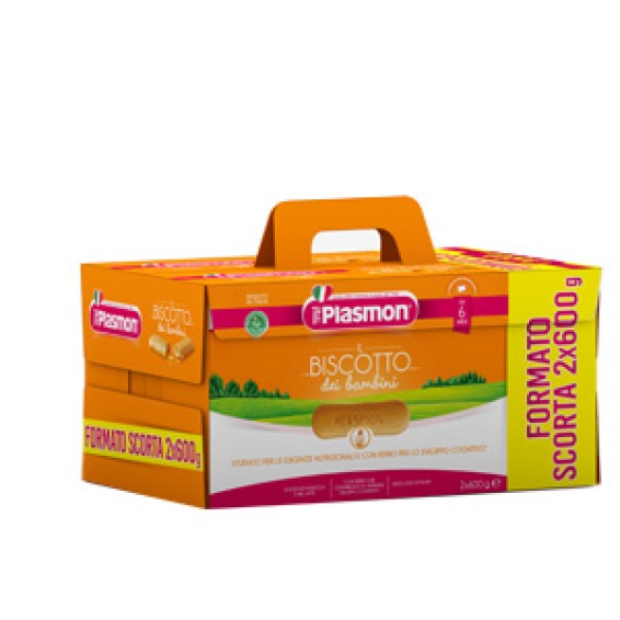 PLASMON BISCOTTO 2X600G