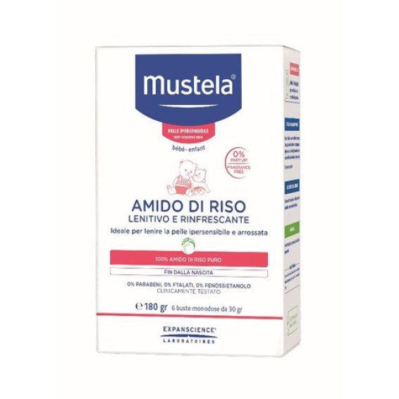 MUSTELA Amido Riso 180g