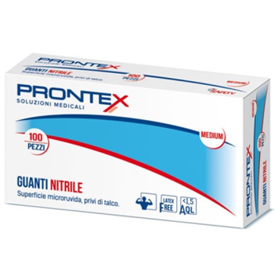 GUANTI NITRILE MED S/POLV SAF