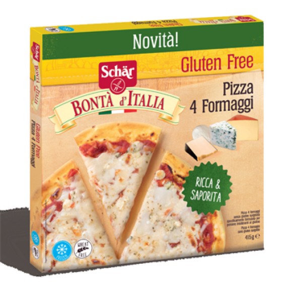 Schar Surg Pizza 4formag 415g