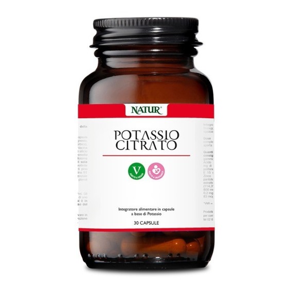 POTASSIO Citrato 30 Cps NATUR