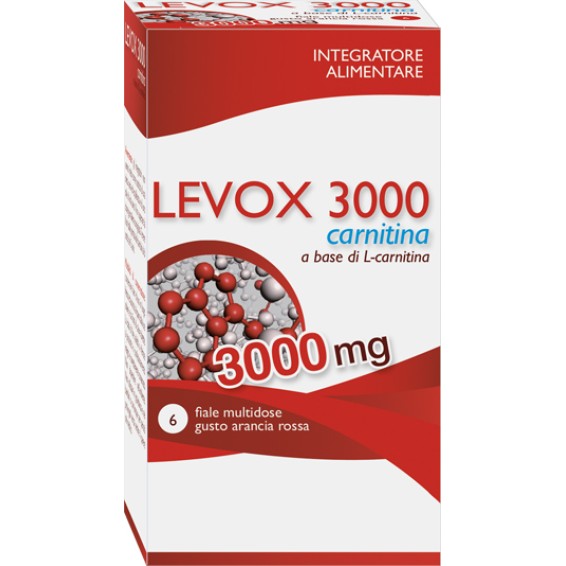 LEVOX 3000 Carnitina 6 flac.