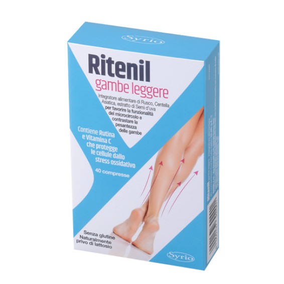 RITENIL Gambe Leggere 40 Cpr