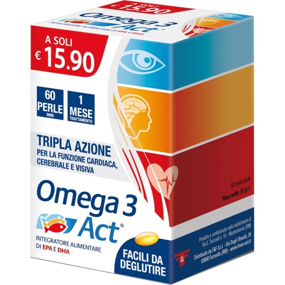 OMEGA 3 ACT 60 Perle 540mg