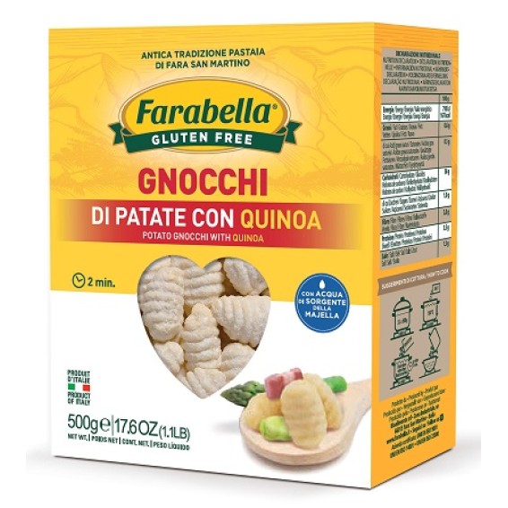 FARABELLA Gnocc.Pat Quinoa500g