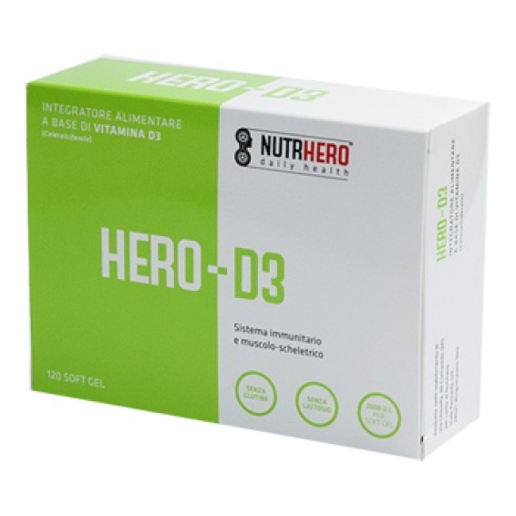 HERO D3 120 Cps SoftGel