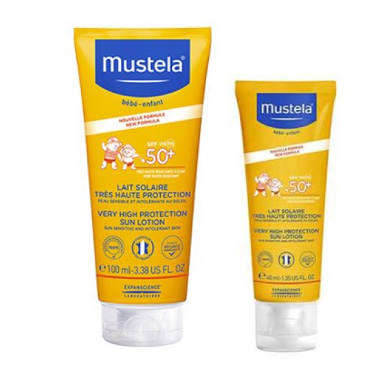 MUSTELA Sol.Latte Viso 50+40ml